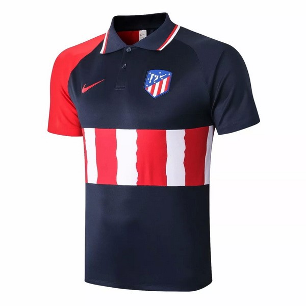 Polo Atlético de Madrid 2020 2021 Negro Rojo